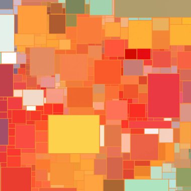 Soyut sanat dokusu. Kareler ile renkli doku. Modern sanat eserleri. Renkli görüntü