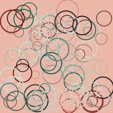 Çiçek elementleriyle soyut arkaplan