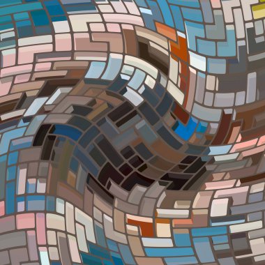 Geometrik desenli soyut arkaplan