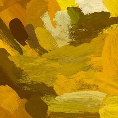 Tuval el yapımı yağlıboya. Renkli doku. Fırça darbeleri. Renkli görüntü. Modern sanat. Çağdaş sanat.