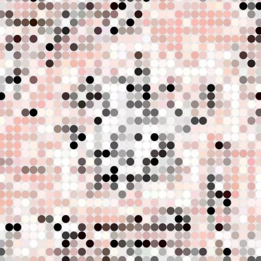 Noktalı vektörsüz desen