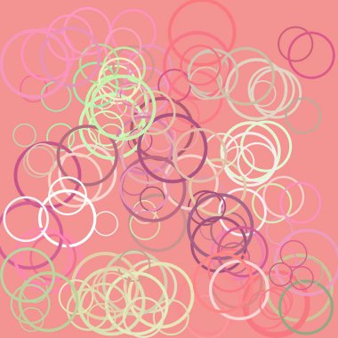 Çiçek elementleriyle soyut arkaplan