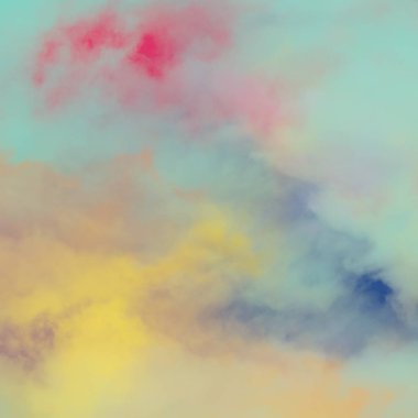 Taranmış Boyalı Soyut Arkaplan. 