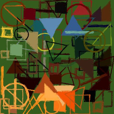 modern soyut geometrik desen arka plan