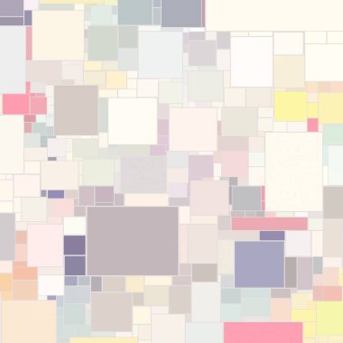 Soyut sanat dokusu. Kareler ile renkli doku. Modern sanat eserleri. Renkli görüntü