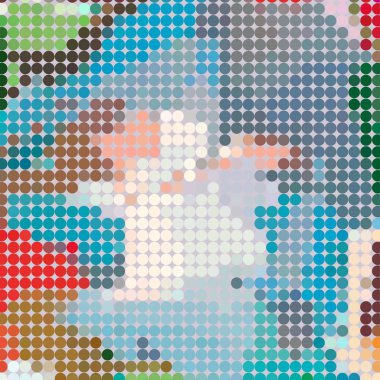 Geometrik desenli soyut arkaplan