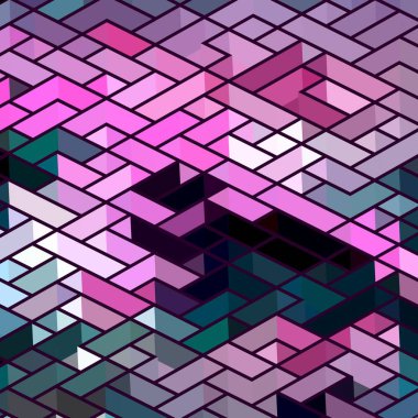 Geometrik desenli soyut doku