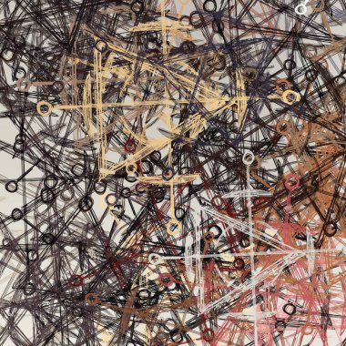 Metin için alanı olan soyut arkaplan