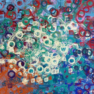 Renkli çiçek doku arka plan 