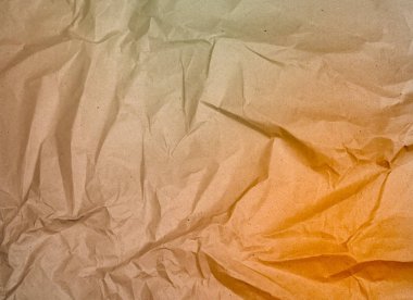 Buruşmuş kağıt dokusu arkaplanı.