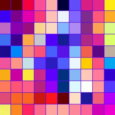 Geometrik desenlerle soyut sanat dokusu