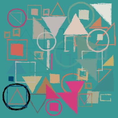 Geometrik desenli soyut arkaplan