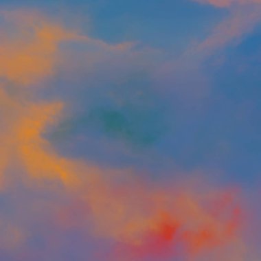 bulutlar ile soyut gökyüzü arka plan