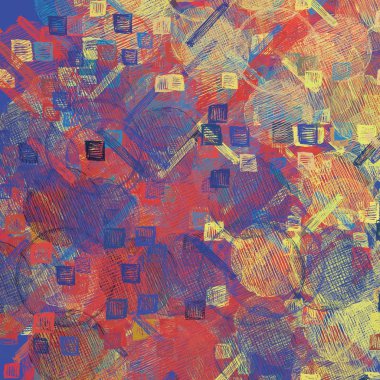 El yapımı tuvale yağlı boya. Soyut sanat dokusu. Renkli doku. Modern sanat eserleri. Yağlı boya darbeleri. Fırça darbeleri. Modern sanat. Çağdaş sanat. Sanatsal tuval.   