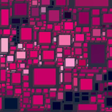 Soyut sanat dokusu. Kareler ile renkli doku. Modern sanat eserleri. Renkli görüntü