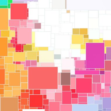 Soyut sanat dokusu. Kareler ile renkli doku. Modern sanat eserleri. Renkli görüntü