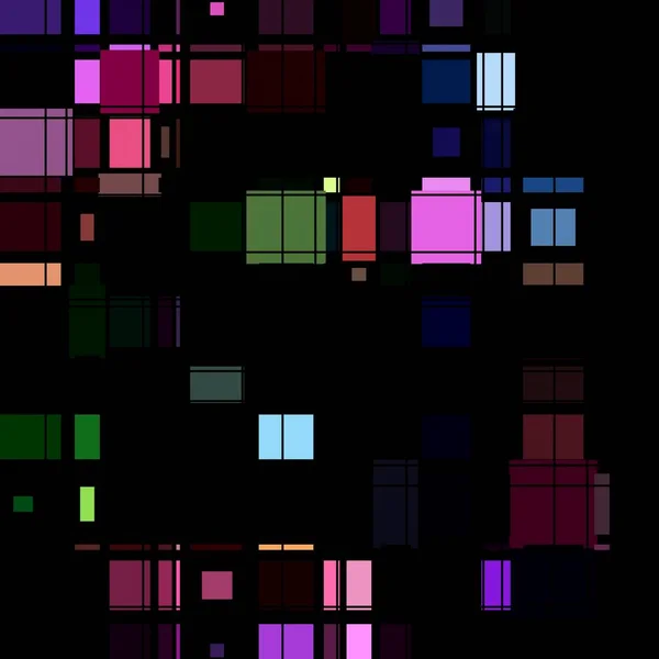Colorful Abstract Background Squares — Stock Photo, Image