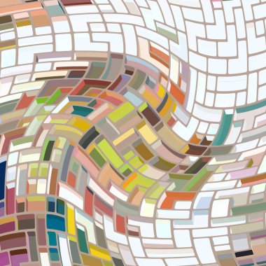 Geometrik desenli soyut doku