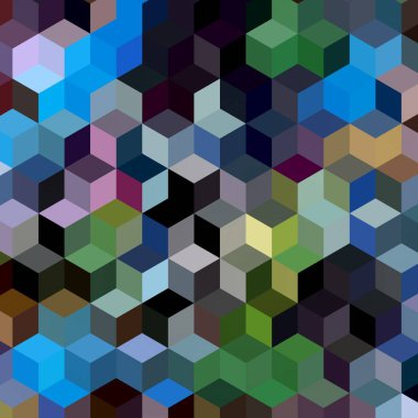 Geometrik desenlerle soyut sanat dokusu