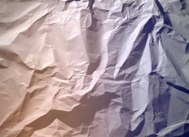 Buruşmuş kağıt dokusu arkaplanı.