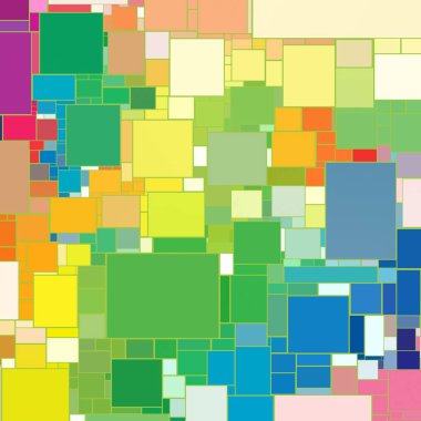 Renkli mozaiğe sahip soyut arkaplan