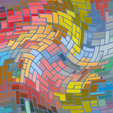 Geometrik desenli soyut doku