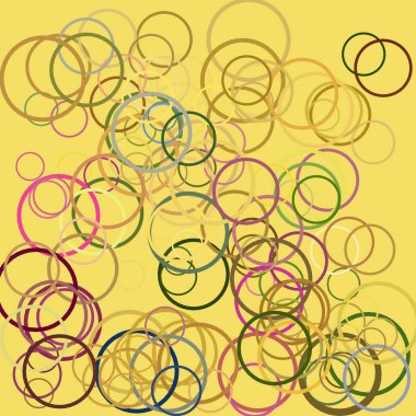 daire elemanları ile vektör arka plan