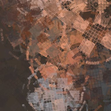 Vintage desenler ile eski grunge arka plan