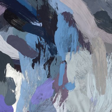 Tuval el yapımı yağlıboya. Renkli doku. Fırça darbeleri. Renkli görüntü. Modern sanat. Çağdaş sanat.