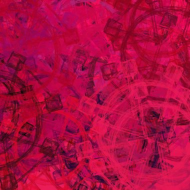 Pembe çiçekli soyut arkaplan