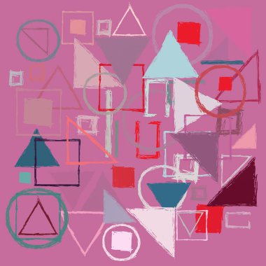 Geometrik desenli soyut arkaplan