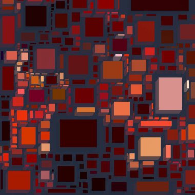 Soyut sanat dokusu. Kareler ile renkli doku. Modern sanat eserleri. Renkli görüntü