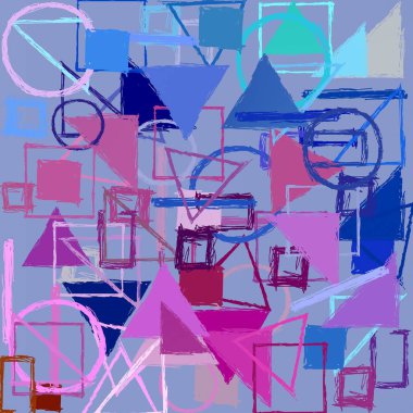 modern soyut geometrik desen arka plan