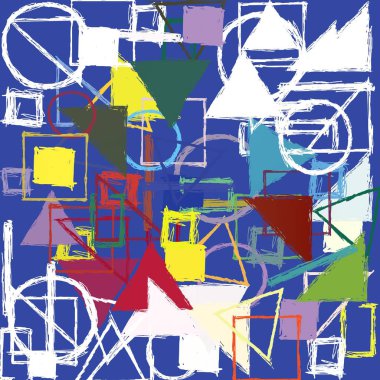 modern soyut geometrik desen arka plan