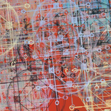 kopya alanı ile soyut sorunsuz arka plan