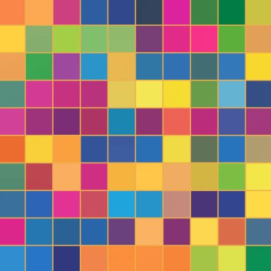 Geometrik desenlerle soyut sanat dokusu