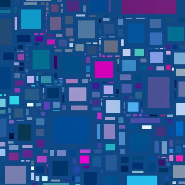 Soyut sanat dokusu. Kareler ile renkli doku. Modern sanat eserleri. Renkli görüntü