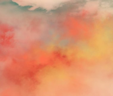 soyut grunge bulutlar, kopya alanı ile renkli arka plan