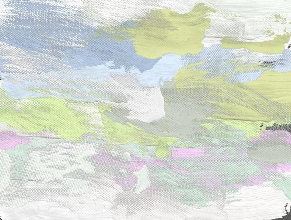 El yapımı tuvale yağlı boya. Soyut sanat dokusu. Renkli doku. Modern sanat eserleri. Yağlı boya darbeleri. Fırça darbeleri. Modern sanat. Çağdaş sanat. Sanatsal tuval.  