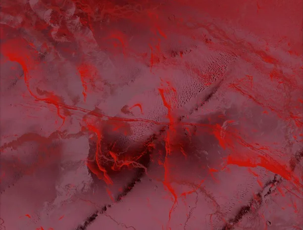 Grunge arka plan kırmızı yaprakları ile