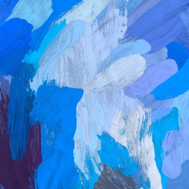 Tuval el yapımı yağlıboya. Renkli doku. Fırça darbeleri. Renkli görüntü. Modern sanat. Çağdaş sanat.