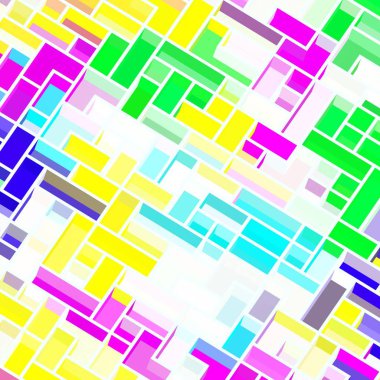 Geometrik desenli soyut doku