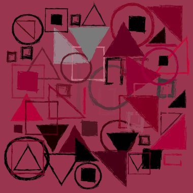 Geometrik desenli soyut arkaplan