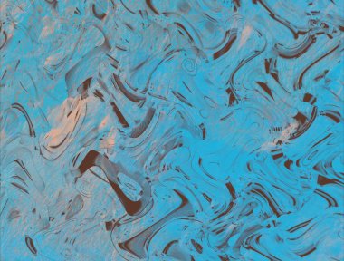 su ile mavi arka plan