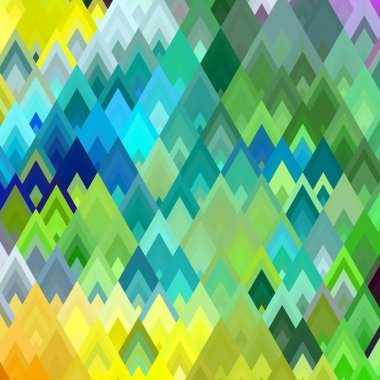 Geometrik desenlerle soyut sanat dokusu