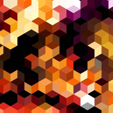 Geometrik desenlerle soyut sanat dokusu