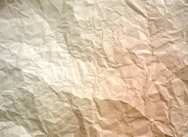 Buruşmuş kağıt dokusu arkaplanı.