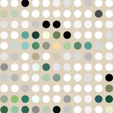 Noktalı vektörsüz desen