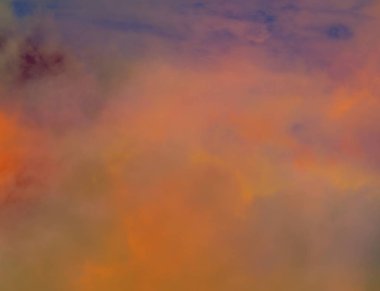 Renkli gökyüzü ile soyut arkaplan