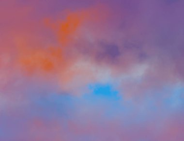 soyut grunge bulutlar, kopya alanı ile renkli arka plan